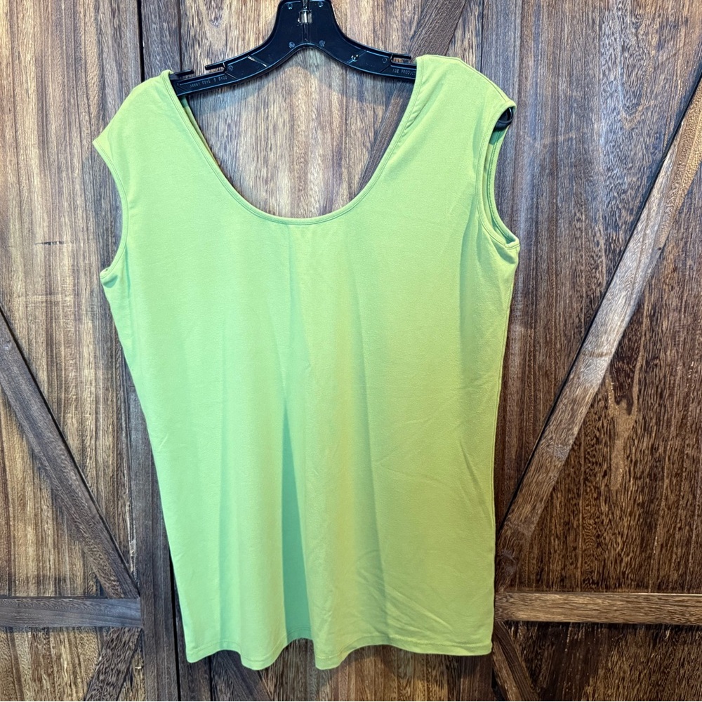 Yansi Fugel Light Green Tank Top - Size XL